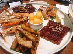 碳烧猪颈肉拼大虾-星叶·东南亚料理(宁波万象汇店)