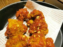 皮厚肉少的鸡块-火炉火自助餐(悠唐购物中心店)