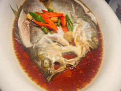 椒麻鲈鱼-绿茶餐厅(财富购物中心店)