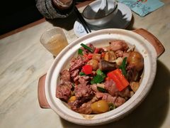 板栗炖鸡-梁家大院•农家菜(昆山会展中心店)