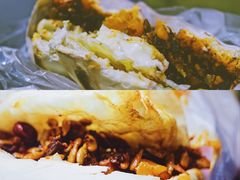 -清真马乐贝腊牛肉蛋黄菜夹馍(马蓉洒金桥店)