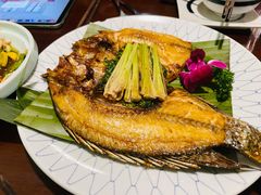 香茅草烤罗非鱼-紫滇源云南生态菜(丹凤街店)