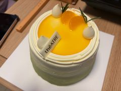 柚子抹茶柑橘蛋糕-théATRE茶聚场·餐厅(环球金融中心店)