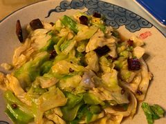 炝炒牛心菜-百花人家(清水镇店)