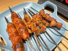 -街角等你.大连海鲜烧烤.经典铁板海鲜串(西安路店)