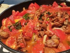 -贵州辣子鸡番茄鸡