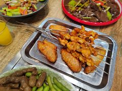 -胖姐活羊烧烤家乡菜(刘家桥店)