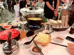 -鲜入围煮花胶鸡海鲜火锅