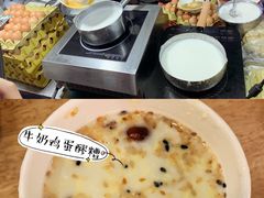 -清真老马家国华牛奶鸡蛋醪糟(正宁路店)