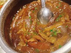 石锅米汤拌秋茄-湖滨28中餐厅·西湖宴·杭州君悦酒店