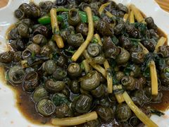 紫苏酸笋炒田螺-南记食粥坊·宵夜大排档(莲花总店)