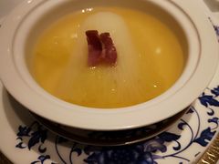 金华火腿蒸淋娃娃菜-Yan Ting 宴庭中餐厅(上海静安瑞吉酒店)