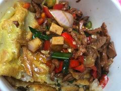 牛肉腰花二合一豆皮-周记热干面豆皮大王(桃花东街店)