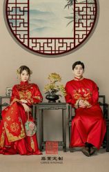 点击看大图 -藤薰定制中式嫁衣礼服旗袍店