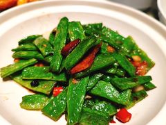 扁豆焖肉-大鸭梨烤鸭(望京店)