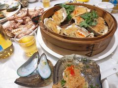 粉丝蒜茸蒸元贝-桥东喜碧海鲜街(水东街店)