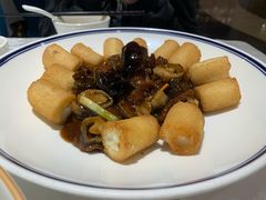 脆皮鲜奶拼蚝油牛肉-和记小菜(东方店)