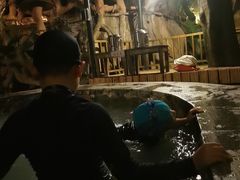 -天门沟九州驿站树上汤泉