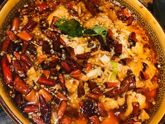 水煮肉片-小俩口烧烤东北菜(双井店)