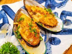 黄油蒜香焗青口贝-阿吾罗日本料理(K11艺术中心店)