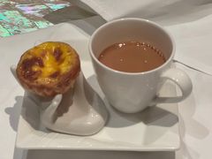 奶茶配蛋挞-8餐厅(新葡京酒店)