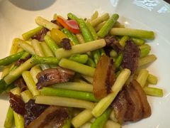 腊肉炒芦笋-湖滨客舍·湖北菜