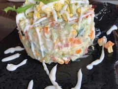 米色沙拉-满洲里饭店-尼基金俄餐厅