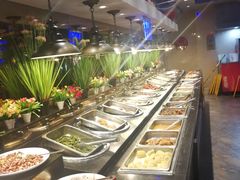 自助取餐区-好伦哥比萨烤肉自助(八里桥店)