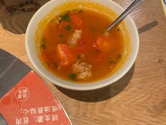 番茄牛肉汤-新石器烤肉(百联川沙店)