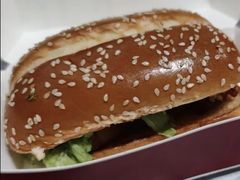 新奥尔良烤鸡腿堡-肯德基(苏州北站店)