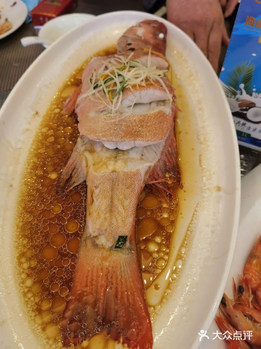 海景壹号大酒店(滨湖店)清蒸东星斑图片