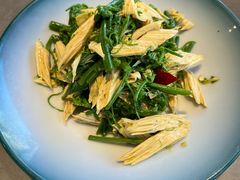 凉拌丝瓜尖-黑窑厂糖油饼烤鸭·清真菜(黑窑厂街店)