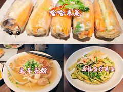 马拉盏炒通菜-大头虾越式风味餐厅(光明广场店)