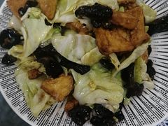 白菜木耳爆豆腐-同发号饭庄(复兴路店)