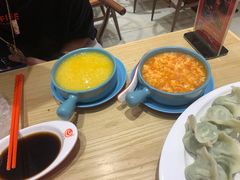 南瓜玉米小米粥-赵奶奶水饺锅贴小酒馆(丁字沽店)