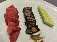 黑金叉烧配5J火腿-满晴川·筵(泰达时代中心店)