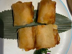 韭黄鲜虾炸春卷-盛世名点(客世界店)