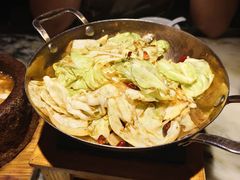干锅手撕包菜-绿茶餐厅(汇悦大融城店)