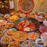 鹿晗诚不欺我‼️这家烧菜火锅我直接吹爆好吗