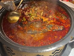 -探鱼·鲜青椒爽麻烤鱼(北京路天河城店)