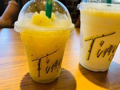 百香果搅滑冰-TIMO COFFEE 阿拉校园面包