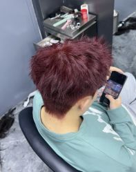 -米可造型烫发染发