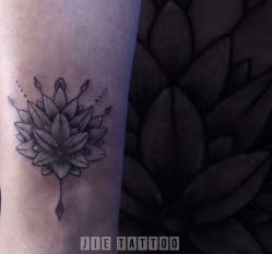 在世如莲 纹身师：杰Tattoo刺青主理人 TianJin.China中国天津-杰TATTOO刺青