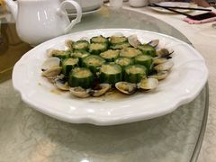 蒜蓉丝瓜蒸白贝-新东城喜宴海鲜酒家(同德店)