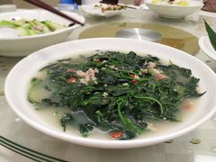 上汤辣椒叶-轩记海鲜餐厅·四十五年老字号·经典粤菜(西区彩虹店)