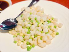 淮扬鸡头米虾仁-镇江苏宁万豪酒店-苏筵中餐厅