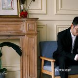 在古特花园迎来了第一场秋季小型婚礼