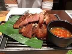 炭烤秘制猪颈肉-simply thai天泰(静安嘉里中心店)