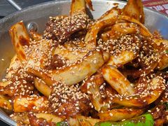 炭烤五花肉-吴草鸡爪오초닭발(城阳总店)
