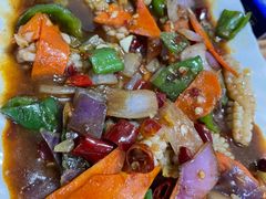 鱿鱼腰花-胖子川香